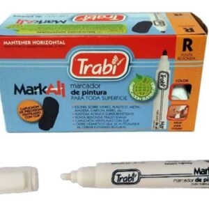 MARCADOR TRABI MARK BLANCO