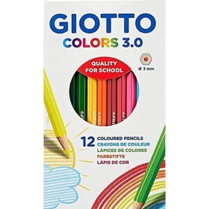 LAPIZ COLOR X12 LARGO GIOTTO 3.0