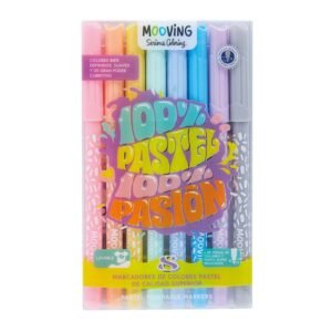 MARCADOR X8 MOVING PASTEL