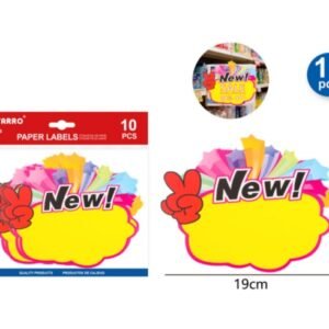 PAPEL PRECIO NEW X10