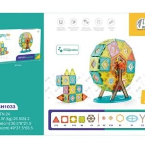 BLOQUES MAGNETICOS 70PCS 36X22CM