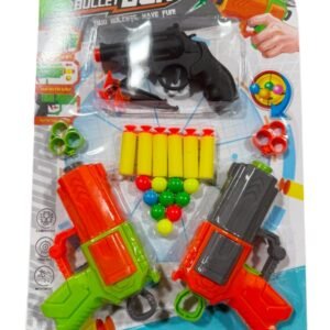 PISTOLA LANZA DARDOS 38X26CM