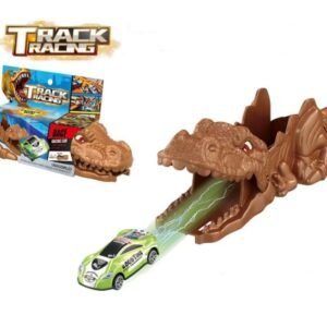 DINOSAURIO LANZA AUTO 28CM