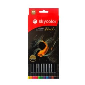 LAPICES BLACK COLOR SKYCOLOR X12
