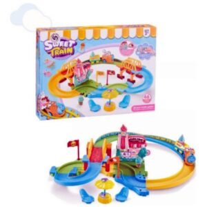 TREN ESTACION PLAYA 35X25CM