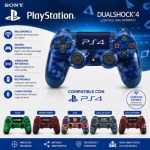 JOYSTICK PS4 DISENOS VARIADOS