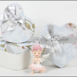 SET DE CAJA REGALO X 3 FORMA CORAZON 22CM X 20CM X 9CM, 18.5CM X 17CM X 7.5CM, 16CM X 14CM X6CM