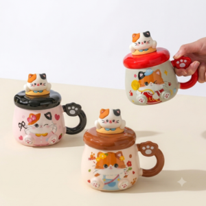 TAZA DE CERáMICA + TAPA