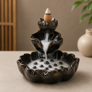 FUENTE CASCADA DE HUMO 11.2 X 11.2 X 9.5 CM