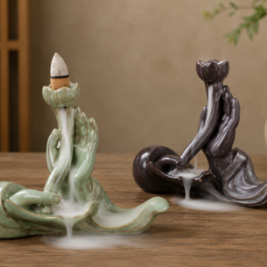 FUENTE CASCADA DE HUMO 13 X 8 X 10 CM