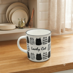 TAZA CERAMICA GATITO