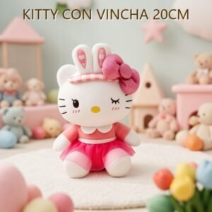 KITTY CON VINCHA 20CM