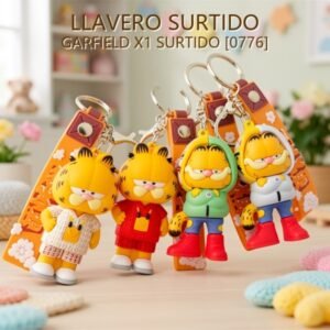 LLAVERO SURTIDO GARFIELD X1 SURTIDO [0776]