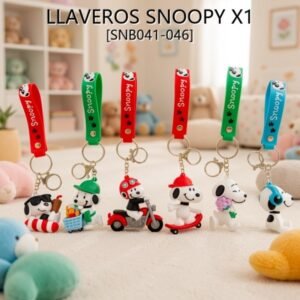 LLAVEROS SNOOPY X1 [SNB041-046]