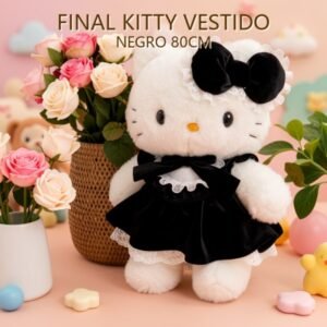 KITTY VESTIDO NEGRO 80CM