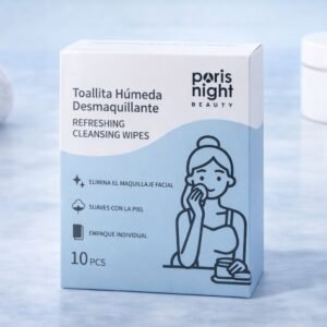 TOALLA HUMEDA DESMAQUILLANTE X10 · Cód. 3101818012