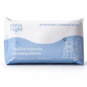 TOALLA HUMEDA DESMAQUILLANTE X10 · Cód. 3102014102