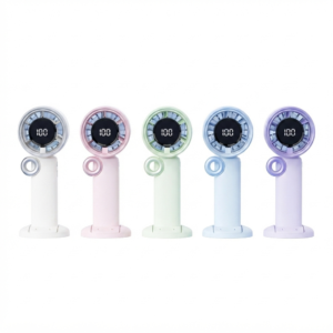 VENTILADOR PORTÁTIL CON DISPLAY DIGITAL