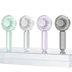 VENTILADOR PORTÁTIL TRANSPARENTE