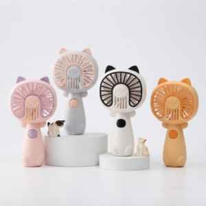 VENTILADOR PORTÁTIL DISEÑO GATITO