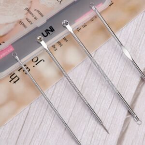 SET X 4 HERRAMIENTAS SACA COMEDONES REMOVEDOR PUNTOS NEGROS · Cód. 47697