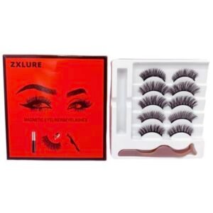 5PARES PESTAÑAS MAGNETICAS+ PINZA COD.430 (sin pegamento)