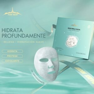 MASCARILLA FACIAL FIBRA VEGERAL CAMELLIA · Cód. 61101