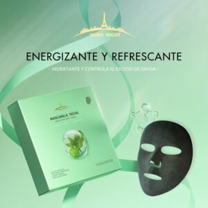 MASCARILLA FACIAL CARBONO CRISTALINO MENTA · Cód. 62102