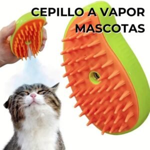 CEPILLO PARA MASCOTAS CON VAPOR