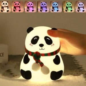 PANDA VELADOR COLORES RECARGABLE