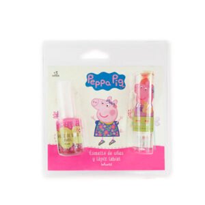 Blister Esmalte Y Labial Peppa Pig