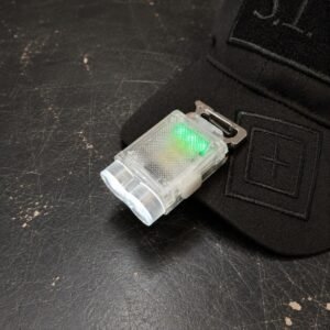 Mini Linterna LED para Gorra con Clip