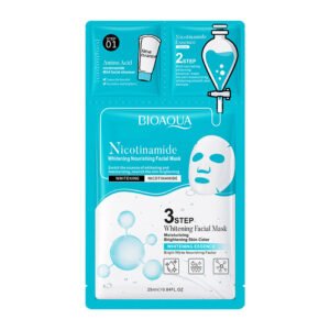 MASCARILLA FACIAL 3 PASOS CON NIACINAMIDA 0.8ML+0.8G+25G · Cód. 718205