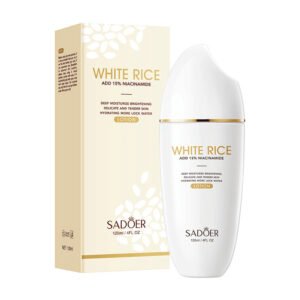 EMULSION FACIAL ILUMINADORA CON NIACINAMIDA Y ARROZ 120ML · Cód. 814765