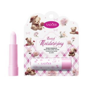 BALSAMO LABIAL HIDRATANTE NUTRITIVO SUAVIZANTE ROSA Y MANTECA DE KARITE 3.4G · Cód. 803799