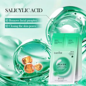 MASCARILLA FACIAL 3 PASOS ANTI ACNE CON ACIDO SALICILICO 0.8ML+0.8G+25G · Cód. 706950