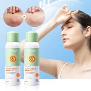 PROTECTOR SOLAR PULPA DE ARROZ EN SPRAY SPF60+ CON ALOE VERA · Cód. 33208