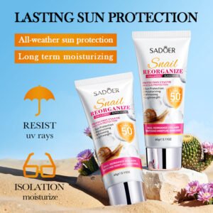 PROTECTOR SOLAR CARACOL CON COLAGENO SPF50+PA+++ 60G · Cód. 79725