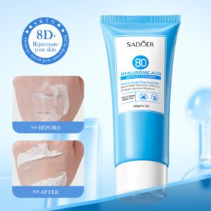 LIMPIADOR FACIAL CON ACIDO HIALURONICO 8D 100G · Cód. 705823
