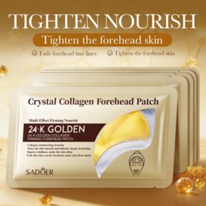 PARCHE PARA FRENTE REAFIRMANTE CON COLAGENO Y ORO 24K 18G · Cód. 603187