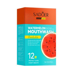 MONODOSIS ENJUAGUE BUCAL CON AROMA A SANDIA 10ML · Cód. 96469