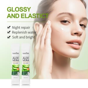 MASCARILLA NOCTURNA DE ALOE VERA HIDRATANTE TIPO GEL SIN ENJUAGUE · Cód. 93998