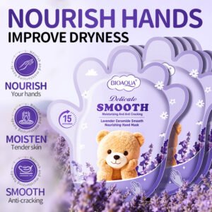 MASCARILLA PARA PIES EXFOLIANTE SUAVIZANTE CON LAVANDA Y CERAMIDAS 40ML/PAR · Cód. 828847