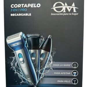CORTA PELO OM 3 EN 1 RECRGABLE USB