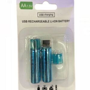 PILAS RECARGABLES X2 USB TAPITA