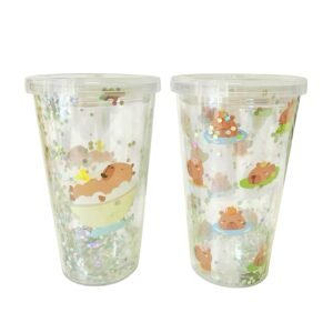 VASO CAPIBARA C/ SORBETE 450ML 1341