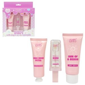USHAS KIT ROSA CREMA/BLOQUEADOR/OIL HA598-1