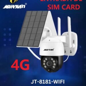 CAMARA JORTAN SOLAR CHIP 4G DOMO EXT-INT