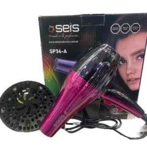 SECADOR DE PELO SEIS 2000W C DIFUSOR