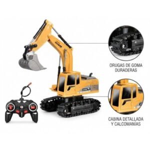 EXCAVADORA CON CONTROL